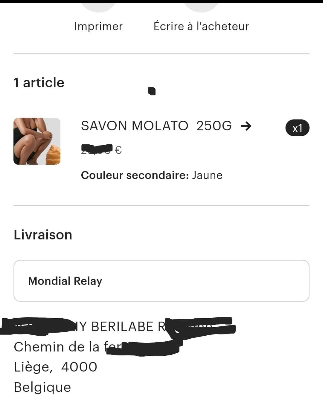 Savon molato eclaicissant